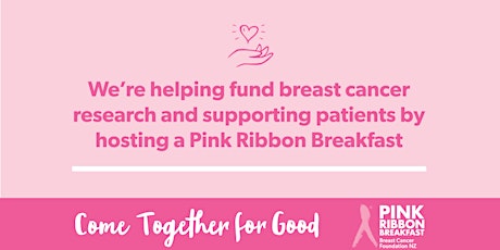 Manawatū Pink Ribbon Breakfast at Aberdeen | Hosts - The Chamber & Friends