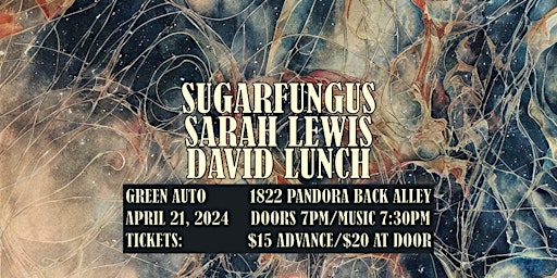 Hauptbild für Sugarfungus, Sarah Lewis, David Lunch