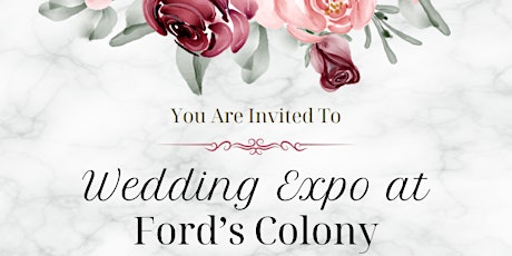 Wedding Expo at Ford's Colony