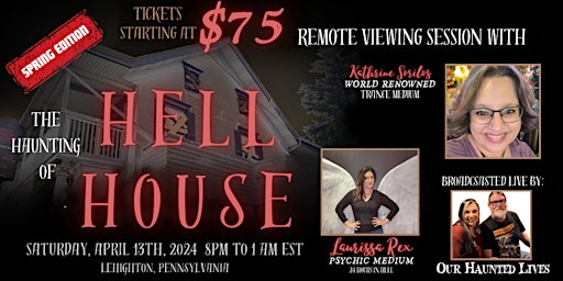 ATTEND ONLINE!!! The Haunting of Hell House: Investigate the Nightmare primary image