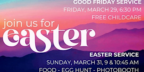 Easter Service and Egg Hunt