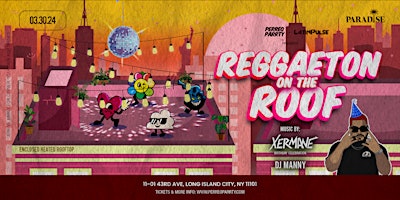 Reggaeton on the ROOF - Latin & Reggaeton Event at Lost in Paradise primary image