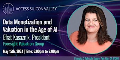 Imagem principal do evento Data Monetization and Valuation in the Age of AI