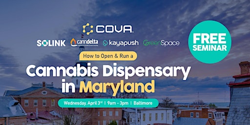 Imagem principal do evento How to Open a Cannabis Dispensary in Maryland