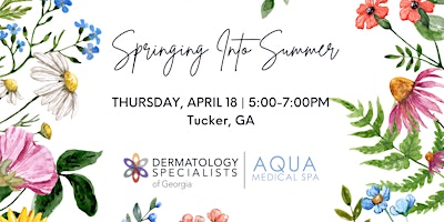 Imagen principal de Springing Into Summer at Aqua Medical Spa