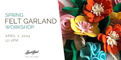 Imagem principal de DIY Spring Felt Garland Workshop