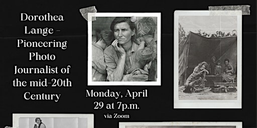 Hauptbild für Dorothea Lange: Pioneering Photojournalist of the mid 20th Century
