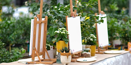 Hauptbild für Paint + Sip Soirée at Terra Greenhouse - Milton