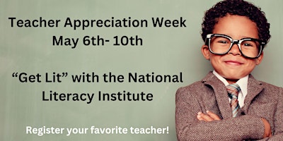 Immagine principale di Teachers' Night Out for Teacher Appreciation Week, May 6th - 11th 