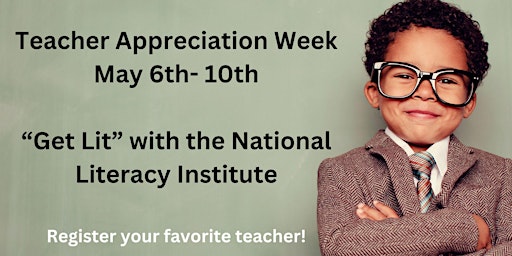 Image principale de Teachers' Night Out for Teacher Appreciation Week, May 6th - 11th