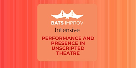 Dan O'Connor Intensive: Performance and Presence in UnScripted Theatre primary image