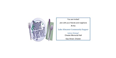 Imagem principal do evento Lake Almanor Community Suppers