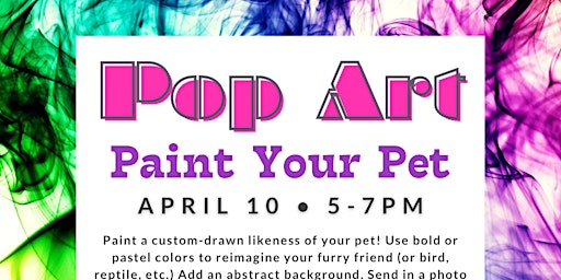Image principale de Pop Art Paint Your Pet