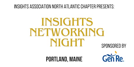 IANA Presents: Insights Networking Night in Portland, Maine