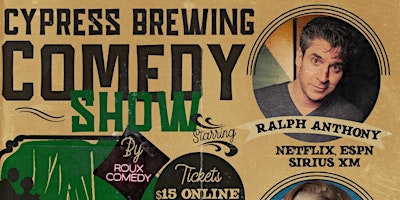 Cypress Brewing Comedy Show primary image