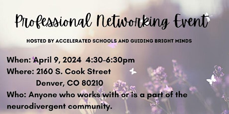 Spring 2024 Professional Networking Event