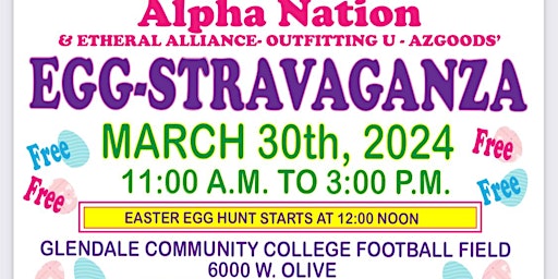 Alpha Nation Egg-Extravaganza primary image