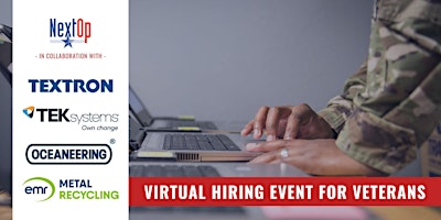 Virtual Hiring Event for Veterans primary image