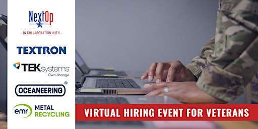 Virtual Hiring Event for Veterans primary image