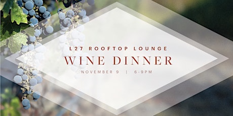 L27 Wine Dinner | BENOM