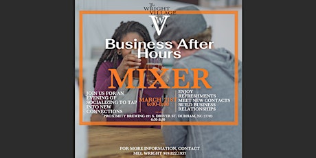 Business After Hours Mixer Durham