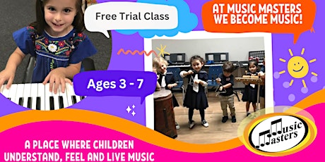 FREE Children's Music Trial Class by Music Masters