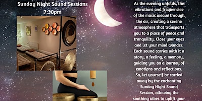 Sunday night Session Sound Bath Experience. primary image