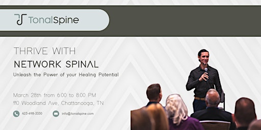 Hauptbild für Thriving with TonalSpine: Unleash the power of your healing potential