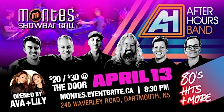 AFTER HOURS BAND - A Celebration of 80s, 90s, and Beyond