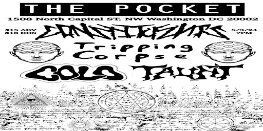 Imagem principal do evento The Pocket Presents: Tripping Corpse w/ Constituents + Colo