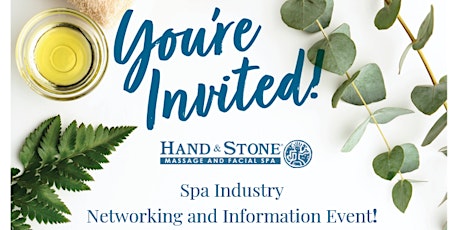 Hand & Stone Spa Networking and Information Event