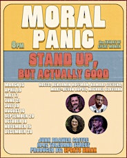 MORAL PANIC - Stand Up, But Actually Good (Live at JUNK DRAWER COFFEE)
