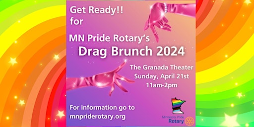 Immagine principale di MN Pride Rotary's Drag Brunch Fundraiser 2024! (21+) 