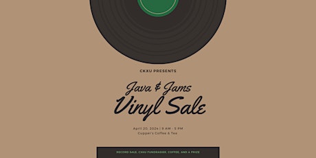 CKXU Java & Jams Record Sale