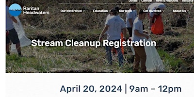 +More Perfect Union Morristown	 RHA Annual Stream Cleanup primary image