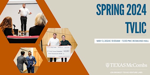 Primaire afbeelding van Texas Venture Labs Investment Competition  - Spring 2024