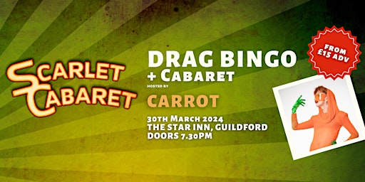 Scarlet Cabaret | Drag Bingo + Cabaret primary image