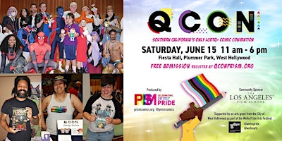 Imagem principal de Q Con 2024 - Southern California's Only LGBTQ+ Comic Convention