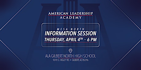 ALA Mesa North Info Session: April 4