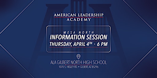 Imagem principal de ALA Mesa North Info Session: April 4