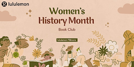 Primaire afbeelding van lululemon Fillmore Women's History Month Book Club!