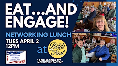 Eat and Engage Networking Lunch