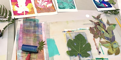 Immagine principale di Botanical Silhouettes: Gelplate & Solar Printmaking Workshop 