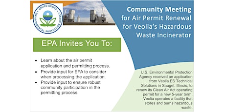 Veolia Sauget Air Permitting Process Community Meeting