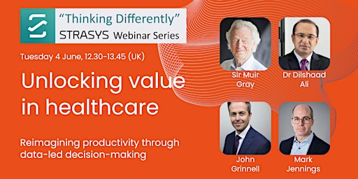 Image principale de Unlocking value in healthcare and reimagining productivity through new perspectives