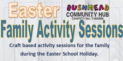Imagem principal do evento Easter Family Activity Sessions