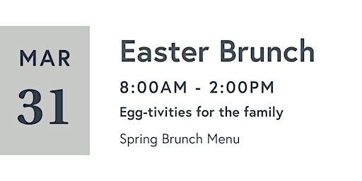 Imagem principal de Easter Brunch