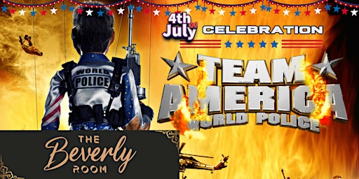 Primaire afbeelding van Cannabis & Movies Club: DTLA: 4TH OF JULY PARTY: TEAM AMERICA: WORLD POLICE