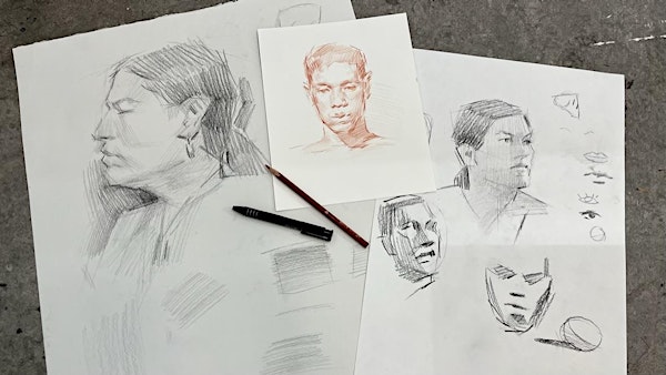 Looking & Drawing: The Portrait - Art Workshop