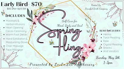 Spring Fling: Self Care for the Mind, Body & Soul